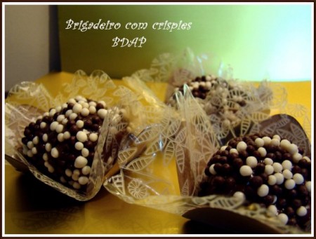 Brigadeiro com Crispies